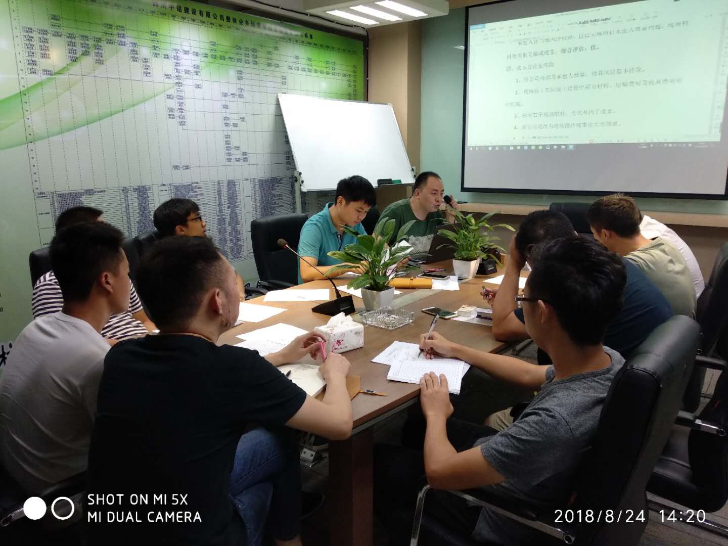 公司開展內(nèi)訓活動